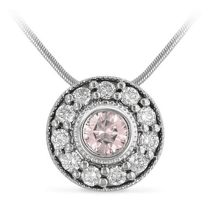 Pink Diamond pendant